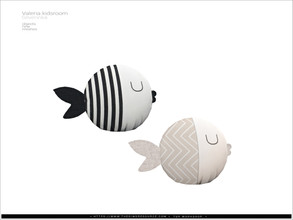 Sims 4 — Valeria kidsroom - Fish by Severinka_ — Fish (fabric primitive toy, pillow) From the set 'Valeria kidsroom