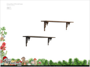 Sims 4 — TSR Christmas 2021 - Country Christmas - display by Severinka_ — Display From the set 'Country Christmas Pt.II'