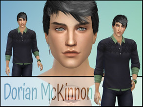 Sims 4 — Dorian McKinnon by fransyung — SIM Details Name: Dorian McKinnon Age Group: Young adult Gender: Male - Can use