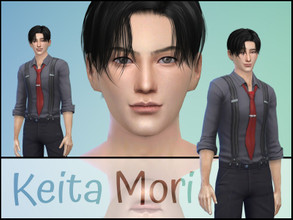 Sims 4 — Keita Mori by fransyung — SIM Details Name: Keita Mori Age Group: Young adult Gender: Male - Can use the toilet