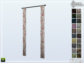 Sims 4 — Jasper Minimalist Drapes Tall Wide Recolor 1x1 by Mutske — Part of the Jasper Constructionset. Made by