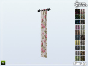 Sims 4 — Jasper Minimalist Drapes Counter Single Recolor 1x1 by Mutske — Part of the Jasper Constructionset. Made by
