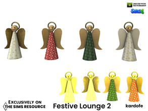 Sims 4 — Festive Lounge_Luminous Angel by kardofe — Luminous angel, high brightness, which brings a warm light to the