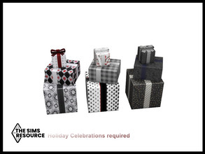 Sims 4 — Cold Christmas Presents by seimar8 — Maxis match Christmas presents Holiday Celebration pack required 