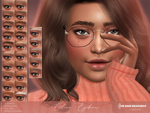Sims 4 — Celina Eyebrows by MSQSIMS — These Eyebrows are available in 25 colors. They are suitable for Female/Male from