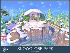 Sims 4 — Snowglobe Park by Summerr_Plays — A cute little snowglobe park perfect for celebrating Winterfest. Bring the who