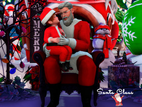 Sims 4 — Santa Claus PosePack  by couquett — Jojo Jo another chritmas posepack I hoppe that you like it there are six