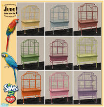 Sims 2 — Judy Bird Cage Recolor Set by judyhugsnoopy — Recolor of Maxis Bird Cage, hope you like it :D