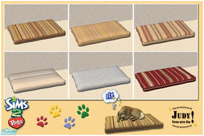 Sims 2 — Judy Classic Pet Pillow by judyhugsnoopy — Recolor Maxis Comfy Pet Pillow. Hope you like it :D