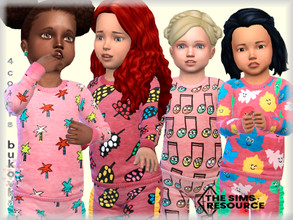 Sims 4 — Sweater Pink  by bukovka — Sweater for babies. Installed standalone, suitable for the base game. Designed for
