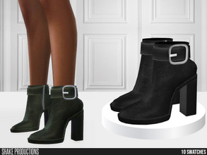 Sims 4 — 801 - High Heeled Boots by ShakeProductions — Shoes/High Heels New Mesh All LODs Handpainted 10 Colors