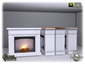 Sims 4 — Rox dining new year 2021 fireplace by jomsims — Rox dining new year 2021 fireplace
