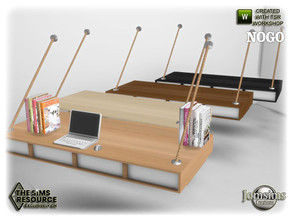 Sims 4 — Nogo office desk by jomsims — Nogo office desk