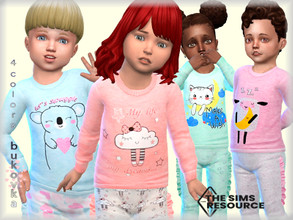 Sims 4 — Sweater Pastel  by bukovka — Sweater for babies. Installed standalone, suitable for the base game. Designed for