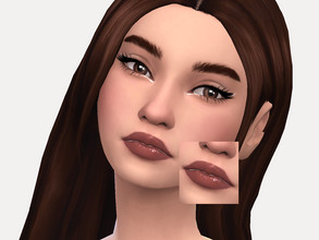Sims 4 — Iulia Lipgloss by Sagittariah — base game compatible 10 swatch properly tagged enabled for all occults disabled