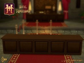 Sims 4 — Hotel Transylvania 4 desk by SIMcredible! — exclusively on Amazon _____________ by SIMcredibledesigns.com