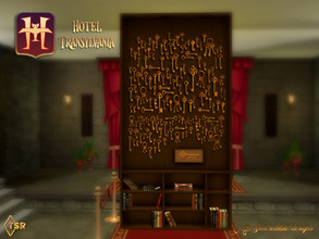Sims 4 — Hotel Transylvania 4 Key Bookshelves - tall by SIMcredible! — exclusively on Amazon _____________ by
