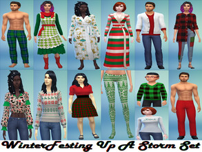 Sims 4 — Freegan Creations: WinterFesting Up A Storm by FreeganCreations — Merry WinterFest, My Dear Freegans! I hope