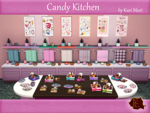 Sims 4 — Candy Kitchen by Kurimuri100 — Let's bake some pies !