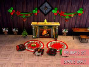 Sims 4 — Holidays by siomisvault — Hello wish you all a beautiful Christmas Thanks for the love and support Siomi's Vault