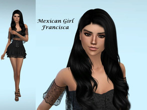 Sims 4 — Francisca by Cyber_Slav — Go to the tab Required to download the CC needed. Download everything if you want the