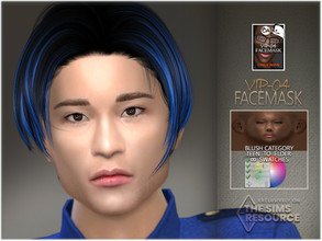 Sims 4 — VIP-04 Facemask by BAkalia — Hello :) Realistic facemask and body skin for male sims. Many mixing possibilities.