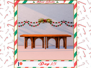 Sims 4 — Dining table Patreon by Winner9 — Dining table from my Advent Calendar 2021, published at Patreon. You can find
