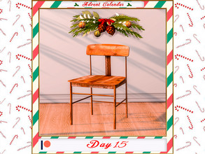Sims 4 — Dining chair Patreon by Winner9 — Dining chair from my Advent Calendar 2021, published at Patreon. You can find
