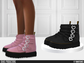 Sims 4 — 802 - Boots by ShakeProductions — Shoes / Boots New Mesh All LODs Handpainted 17 Colors
