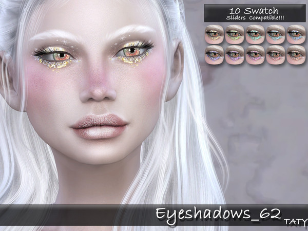Sims 4 — Eyeshadows_62 by tatygagg — New eyeshadows for all your Sims. - Female, Male - Human, Alien - Teen to Elder - Hq