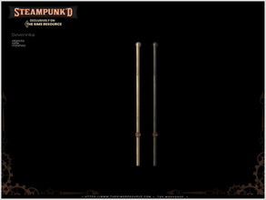 Sims 4 — Steampunked - wall pipe MW by Severinka_ — Wall pipe (MIDDLE WALLS) From the set 'Steampunked Pt.II decor' The