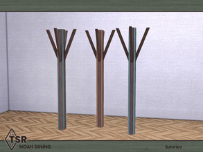 Sims 4 — Noah Dining. Column by soloriya — Decorative column. Part of Noah Dining set. 3 color variations. Category: