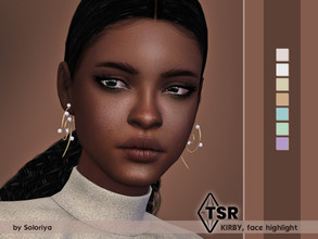 Sims 4 — Highlight Kirby by soloriya — Face highlight in 7 colors. Ages from teen to elder, all genders, HQ compatible.