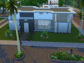 Sims 4 — Promenade Ave by TinkleTimeGaming — Promenade Ave is great for a bigger family of Sims. This Modern home