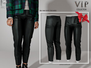 Sims 4 —  [PATREON]  (Early Access) MAN OUTFIT (TROUSERS) P84 by busra-tr — 10 colors AdulT-Elder-Teen-Young Adult For