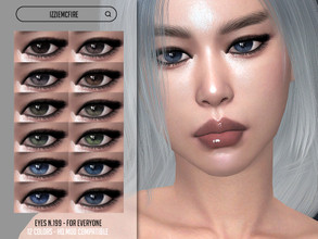 Sims 4 — Eyes N.199 by IzzieMcFire — - Stand alone item with thumbnail - 12 colors - All ages and genders - HQ texture -