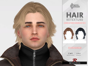 Sims 4 — TO0307 Hair Retexture Mesh Needed by remaron — Hair retexture for females and males in The Sims 4 PLEASE READ