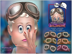 Sims 4 — Hotel Transylvania 4 - Ericka's GOGGLES by BAkalia — Hello :) The creation includes goggles created specifically