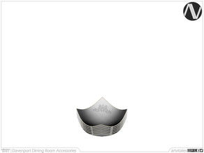 Sims 4 — Davenport Soup Plate by ArtVitalex — Dining Room Collection | All rights reserved | Belong to 2021