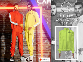Sims 4 — [PATREON] GALAXY COLLECTION - SET III (Sweatshirt) by Camuflaje — * New mesh * Compatible with the base game *