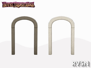 Sims 4 — Hotel Transylvania Hotel Bran Stone Arch by RAVASHEEN — Hotel Transylvania 4 - Only on Amazon Prime. Stone