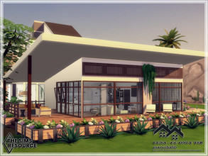 Sims 4 — LUNA - CC only TSR by marychabb — A residential house for Your's Sims . Fully furnished and decorated. Tested