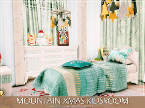 Sims 4 — Mountain Xmas Kidsroom by MychQQQ — Value: $ 18,328 Size: 5x6 