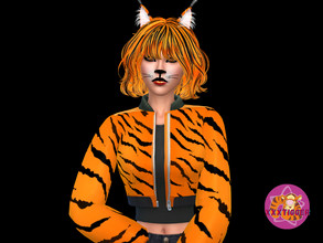 Sims 4 — Tigger Jacket by XXXTigs — Jacket EA Mesh 1 Color 