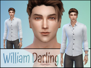 Sims 4 — William Darling by fransyung — SIM Details Name: William Darling Age Group: Young adult Gender: Male - Can use