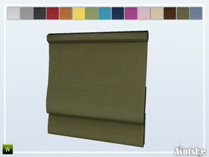 Sims 4 — Hinton Roman Curtain Mid 1x1 by Mutske — Part of the construtionset Hinton. Made by Mutske@TSR.