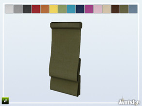 Sims 4 — Hinton Roman Curtain Mid Small by Mutske — Part of the construtionset Hinton. Made by Mutske@TSR.