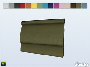 Sims 4 — Hinton Roman Curtain Short 1x1 by Mutske — Part of the construtionset Hinton. Made by Mutske@TSR.