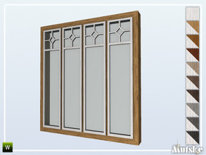 Sims 4 — Hinton Window Middle 2x1 by Mutske — Part of the construtionset Hinton. Made by Mutske@TSR.