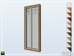 Sims 4 — Hinton Window Tall 1x1 by Mutske — Part of the construtionset Hinton. Made by Mutske@TSR.